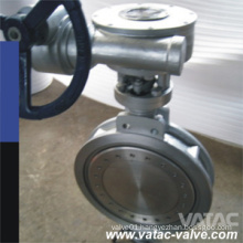 API 609&API509 Cast Steel A216 Wcb&Gg25 Metal Seated Wafer/Flanged RF Butterfly Valve